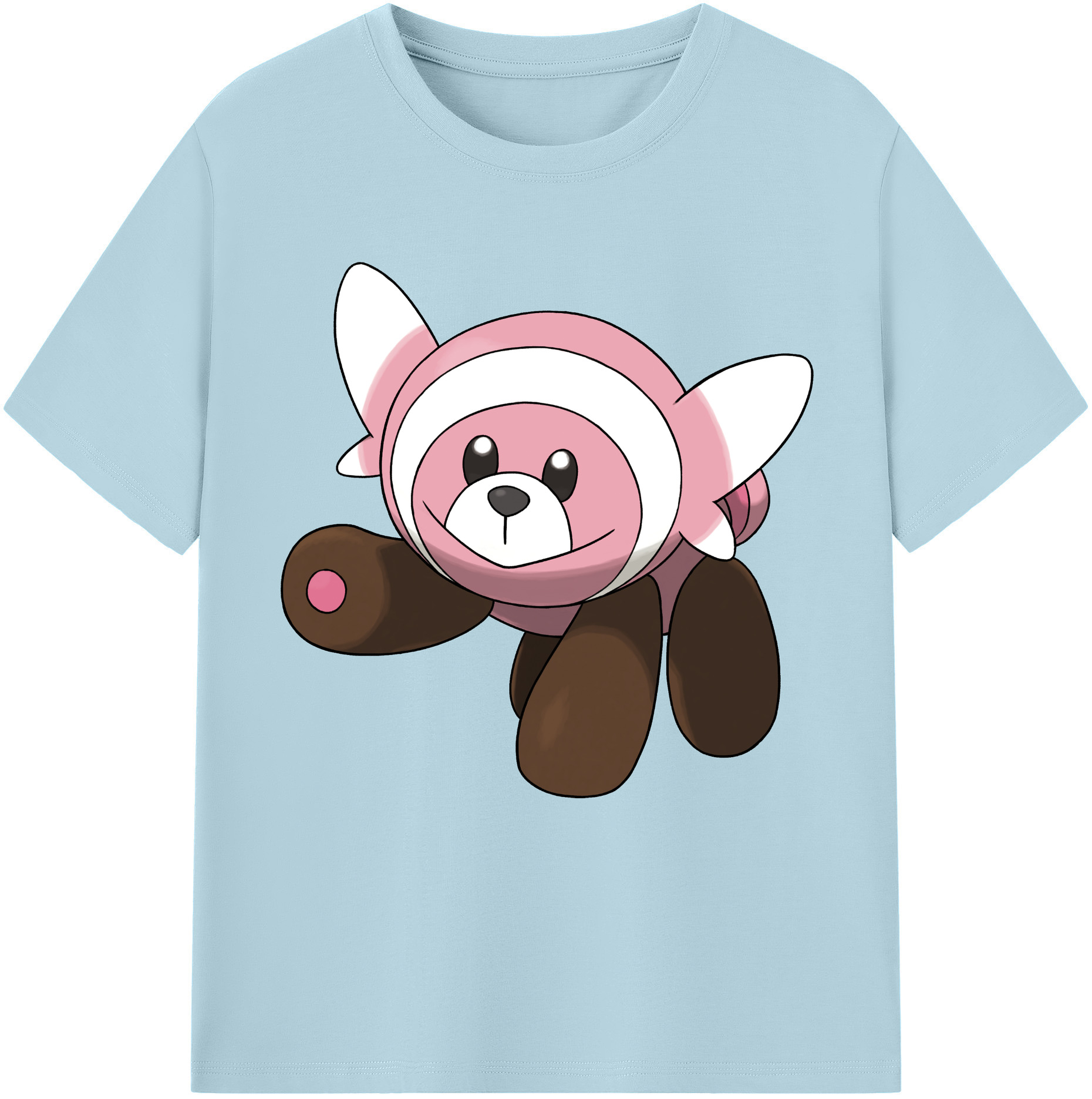 （画像用） ポケットモンスター Pokémon 綿100％半袖Tシャツ（フロントプリント）